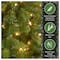 6.5 Ft. Pre-Lit Feel Real® Downswept Douglas Fir Pencil Slim Artificial Christmas Tree, Clear Lights